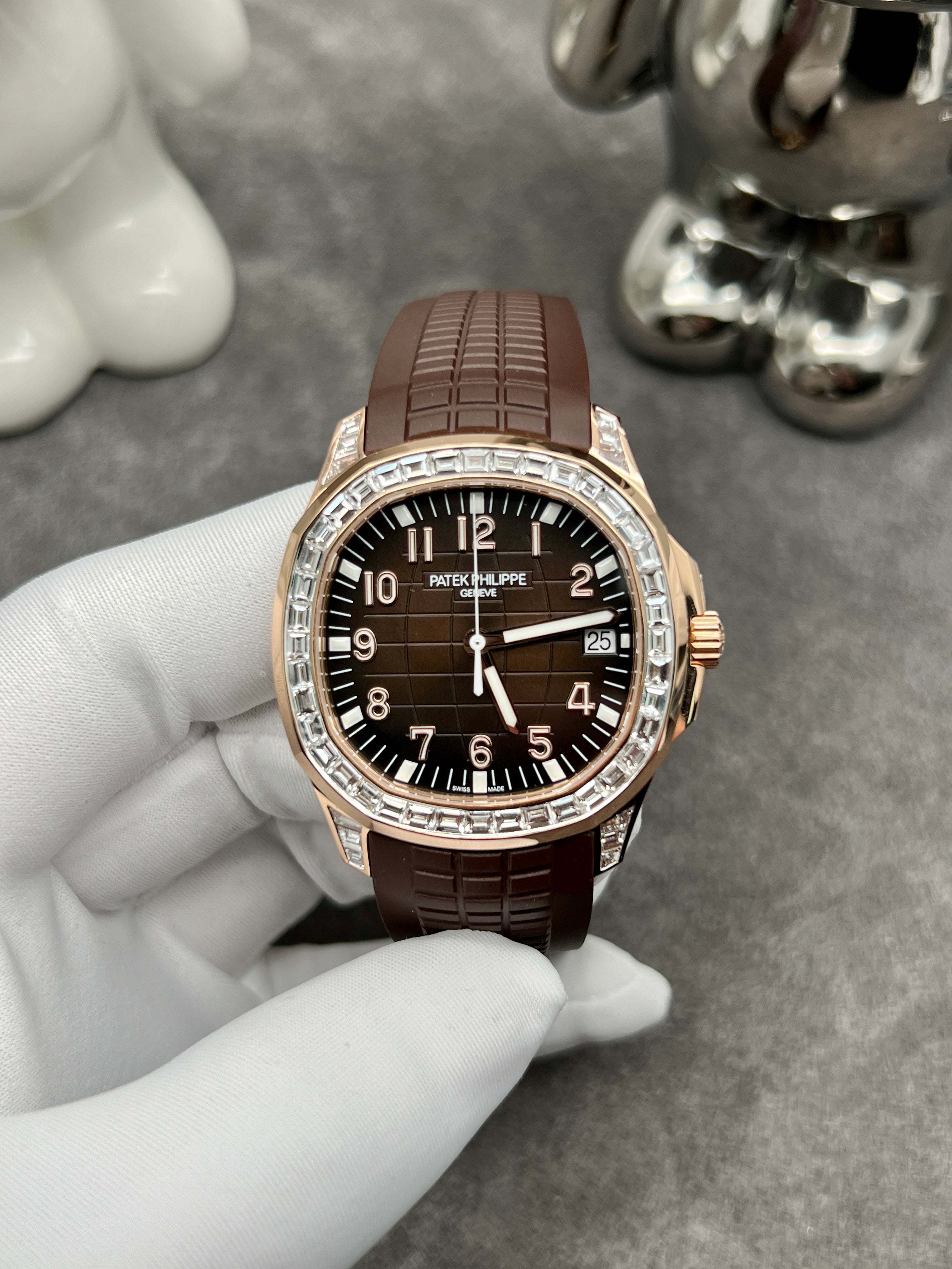 PATEK PHILIPPE AQUANAUT ROSE GOLD 5167R-001