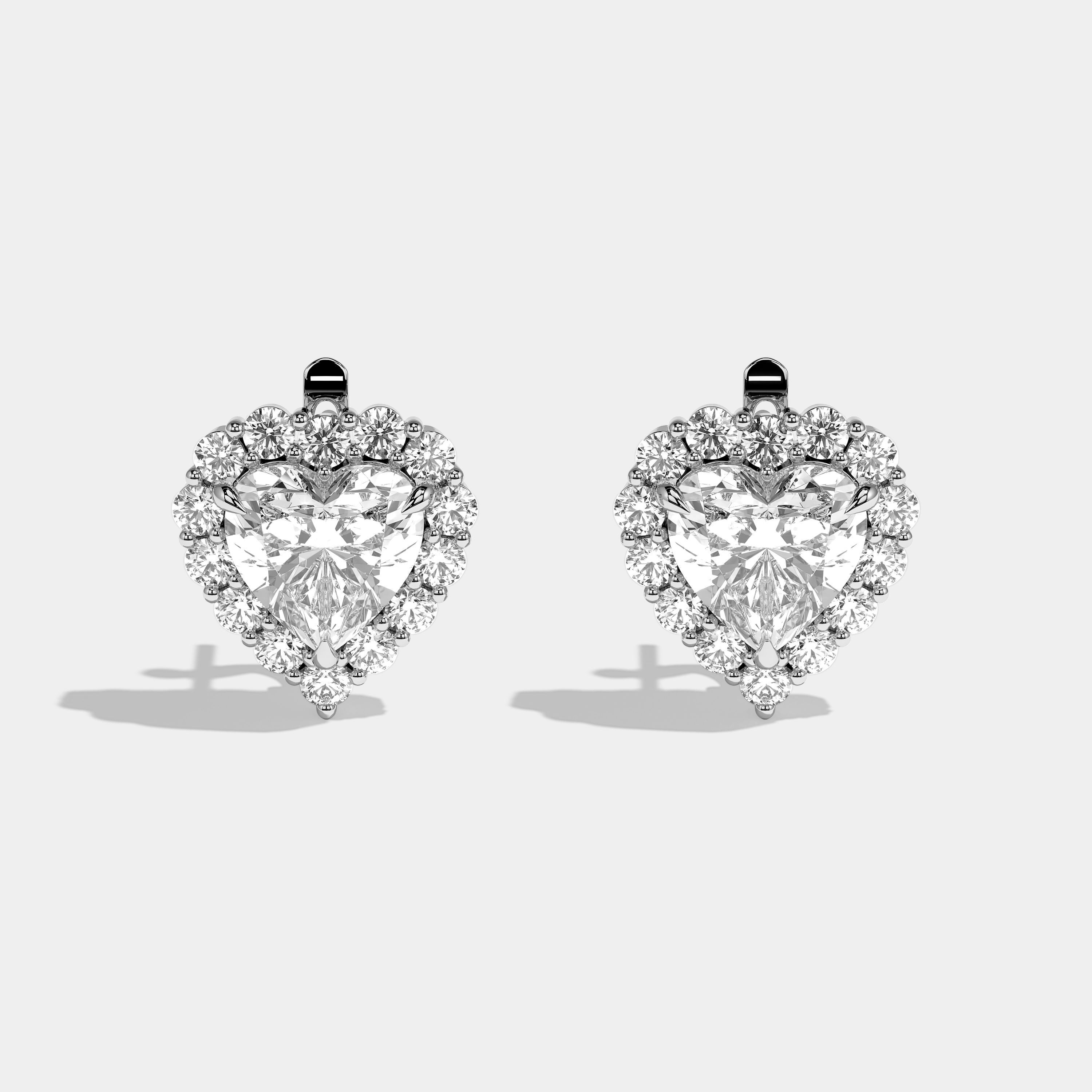 Avianna Diamond White Gold Earrings 3.00ct
