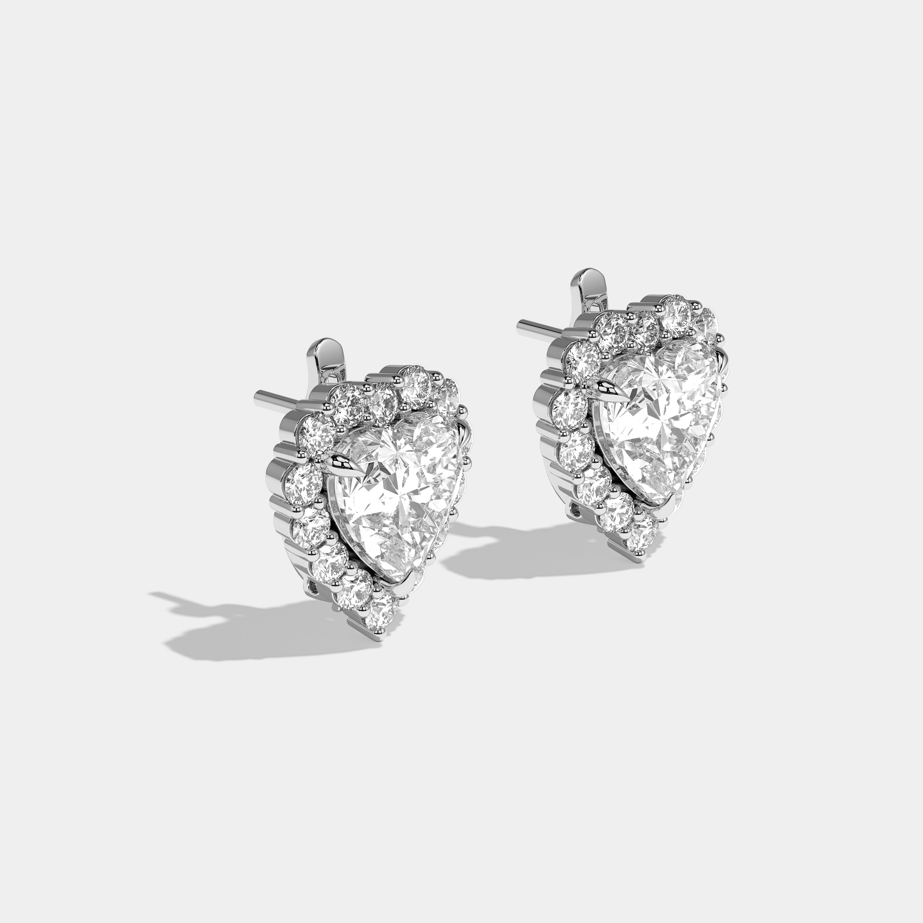 Avianna Diamond White Gold Earrings 3.00ct