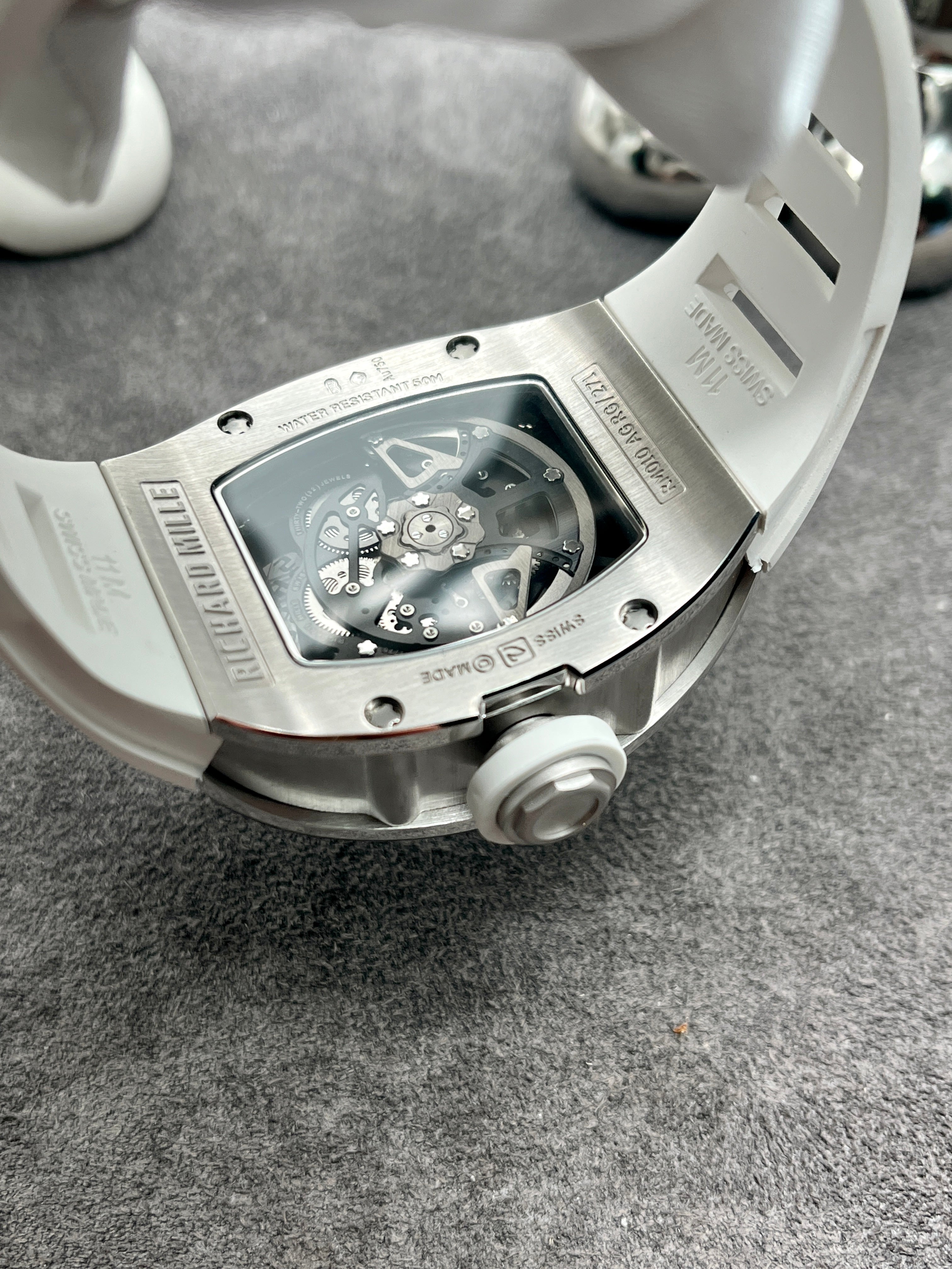 Richard Mille White Gold 45mm