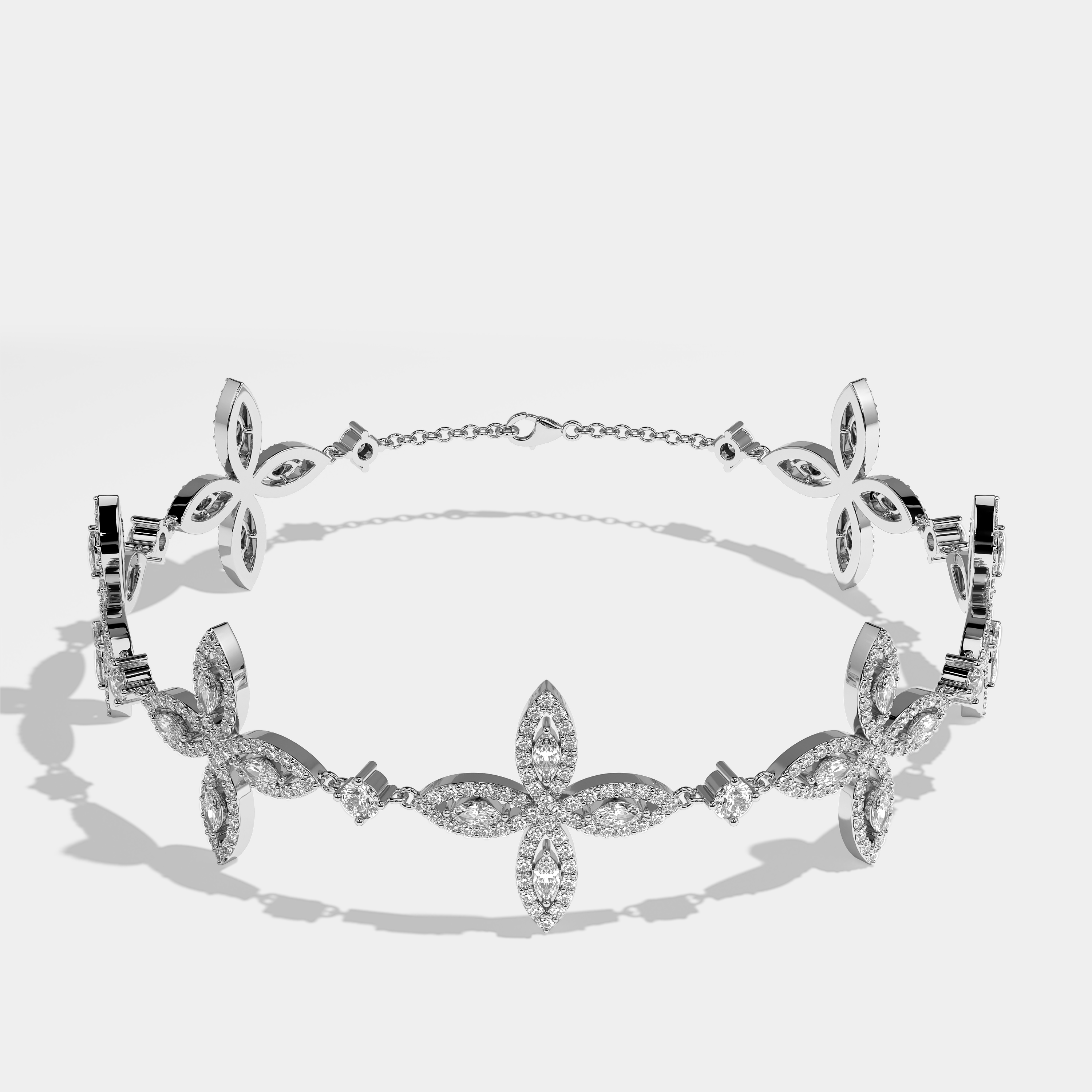 Pulsera gemela Durjini | Blanco