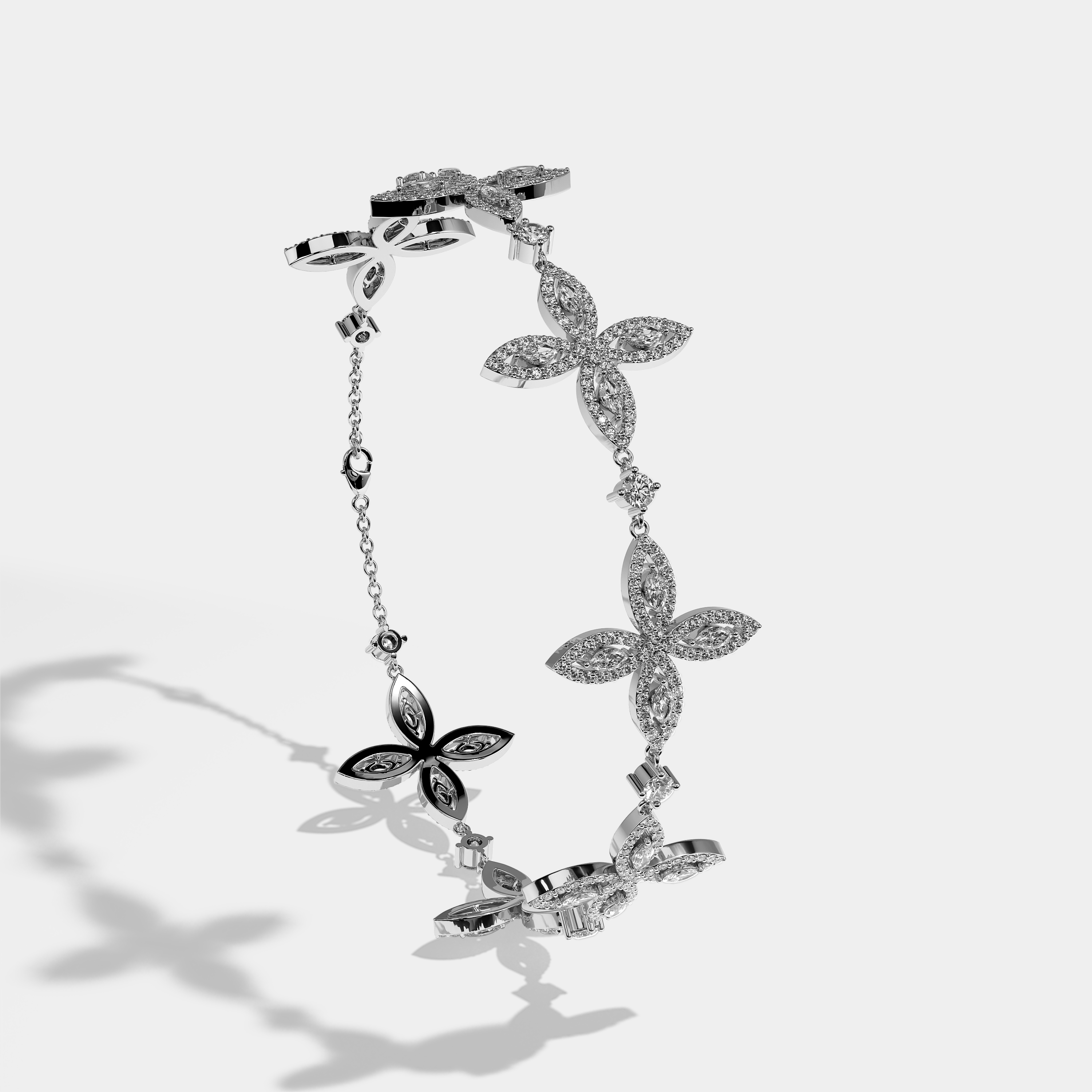 Pulsera gemela Durjini | Blanco