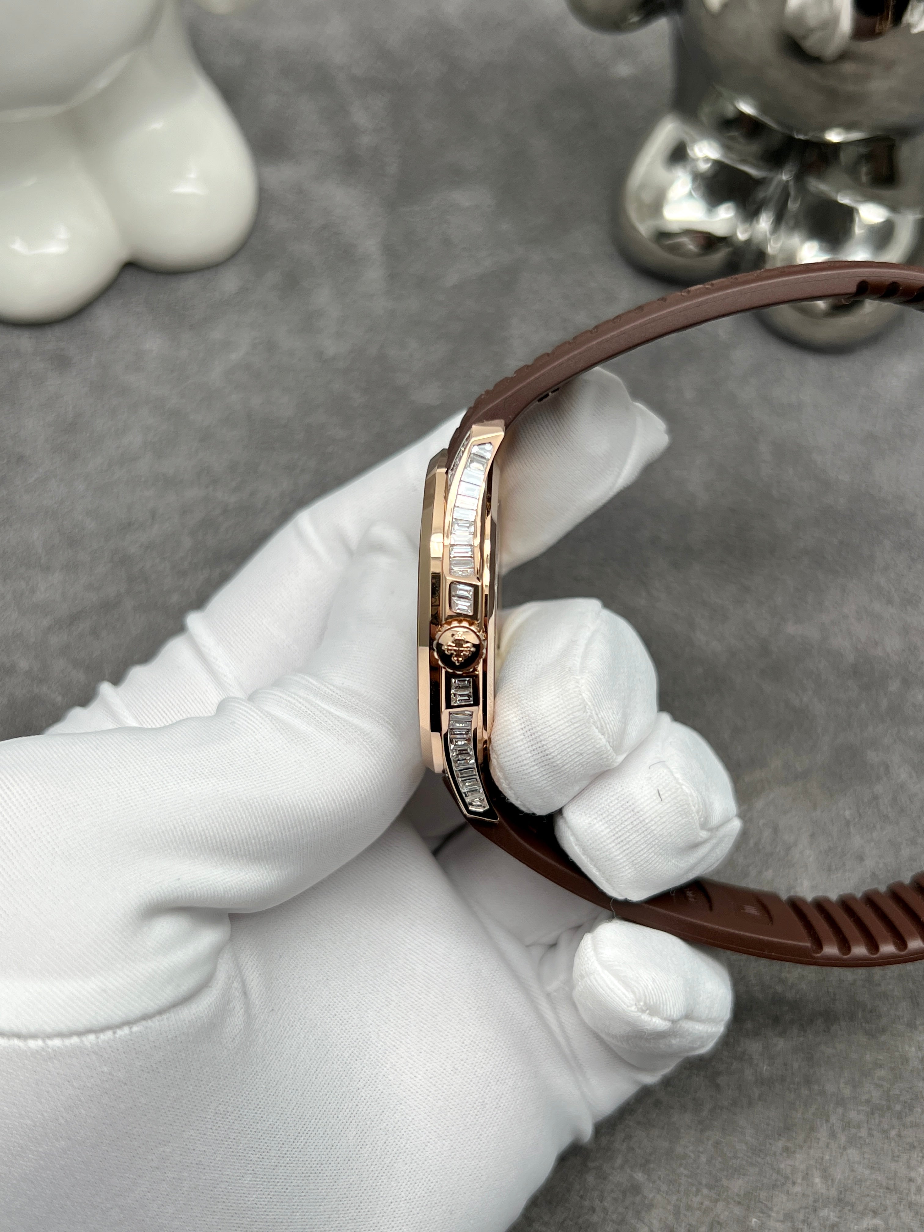 PATEK PHILIPPE AQUANAUT ROSE GOLD 5167R-001