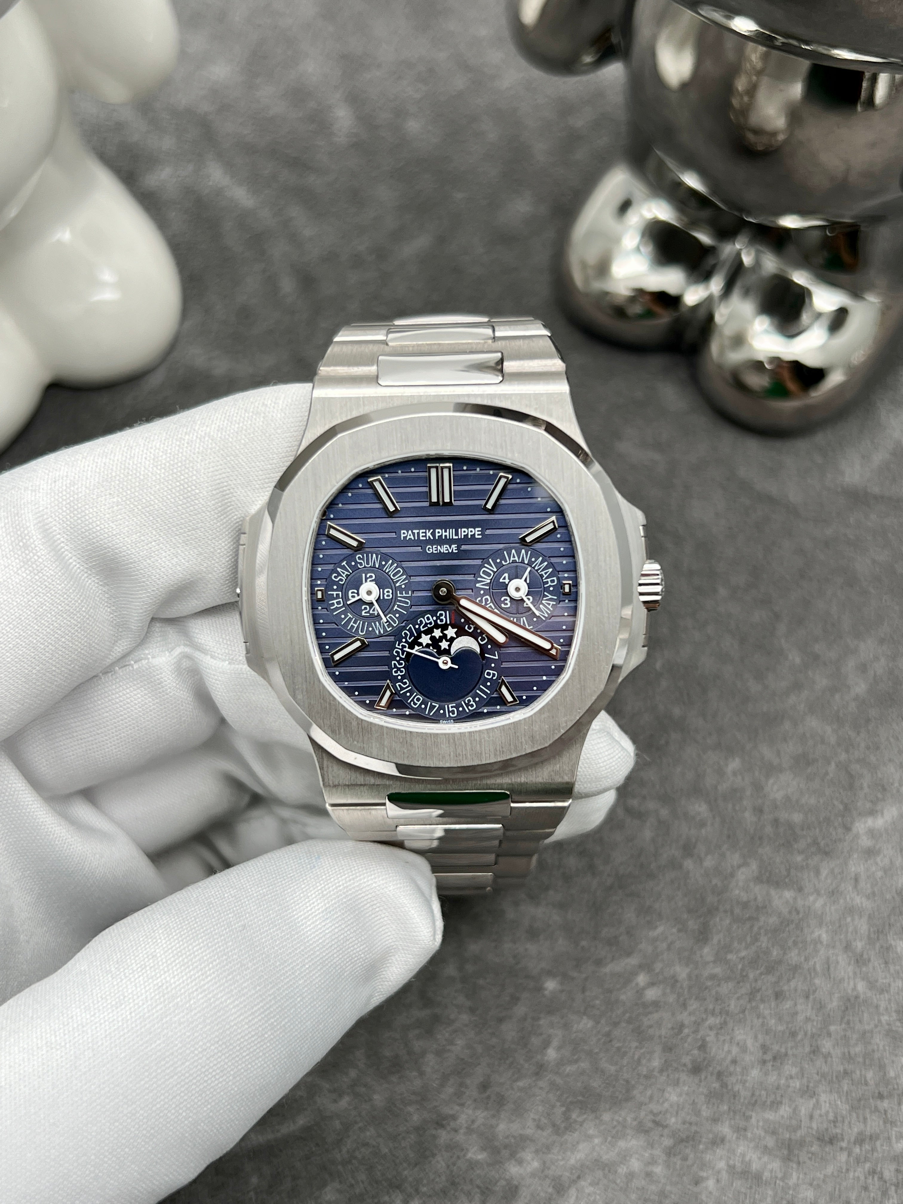 Patek Philippe Nautilus Blue Dial – 2022