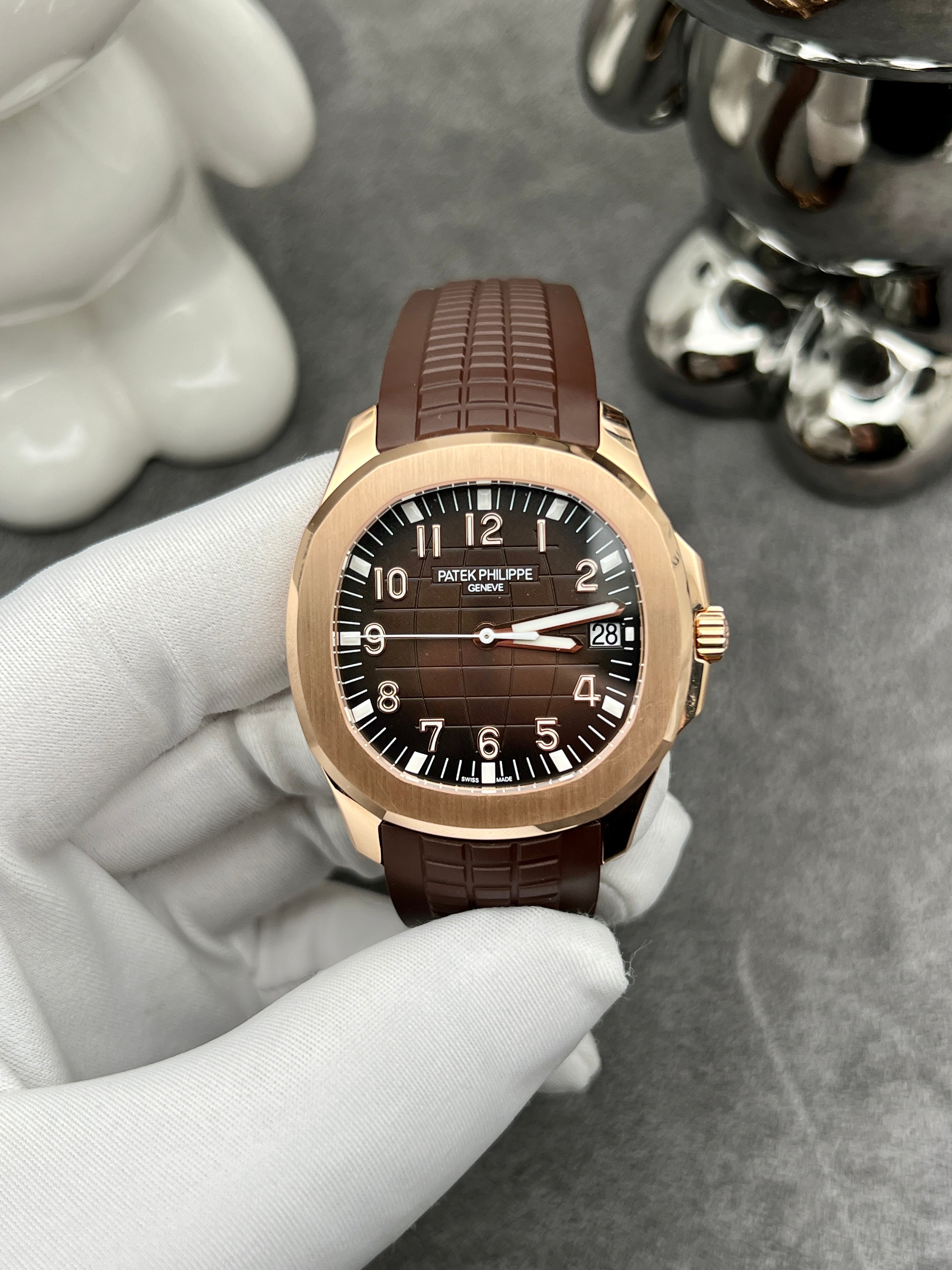 PATEK PHILIPPE AQUANAUT ROSE GOLD 5167R-001