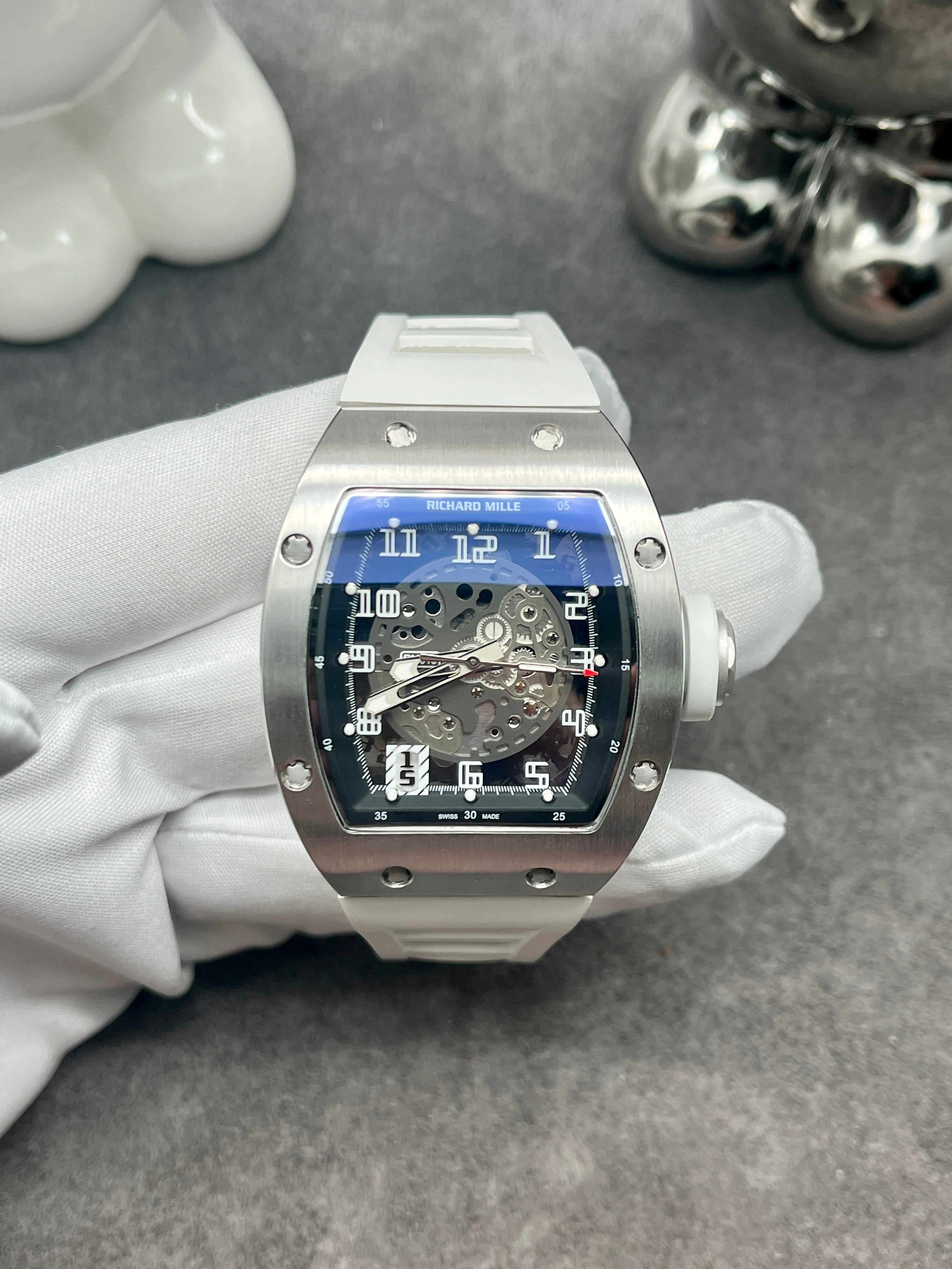 Richard Mille White Gold 45mm