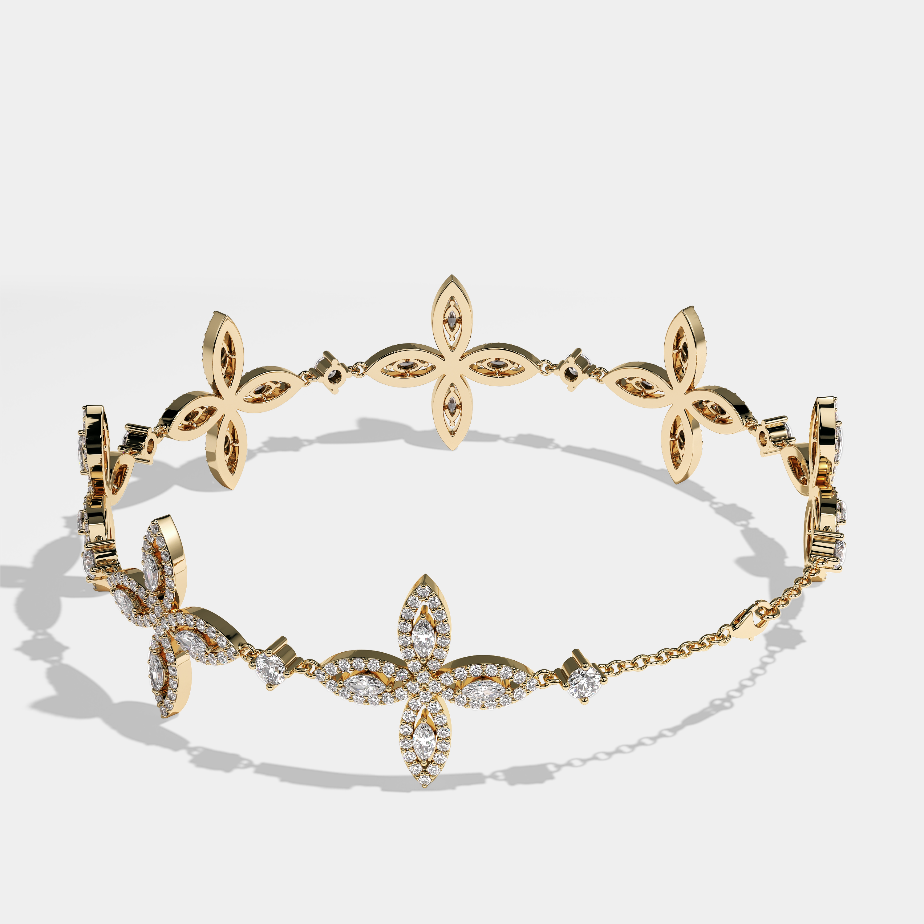 Pulsera gemela Durjini | Amarillo