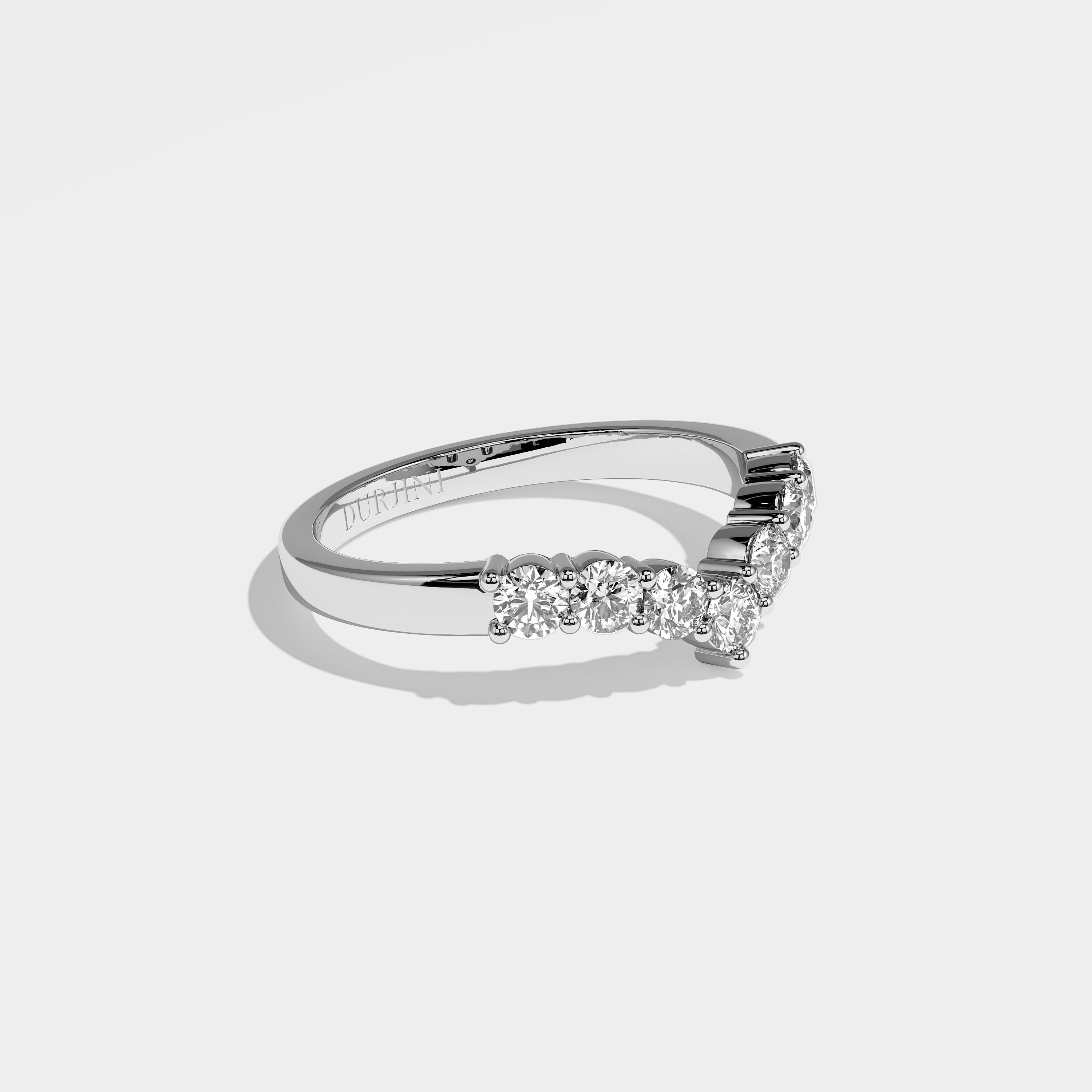 Mimi Diamond Round Brilliant Engagement Ring 18K White Gold 2.30ct