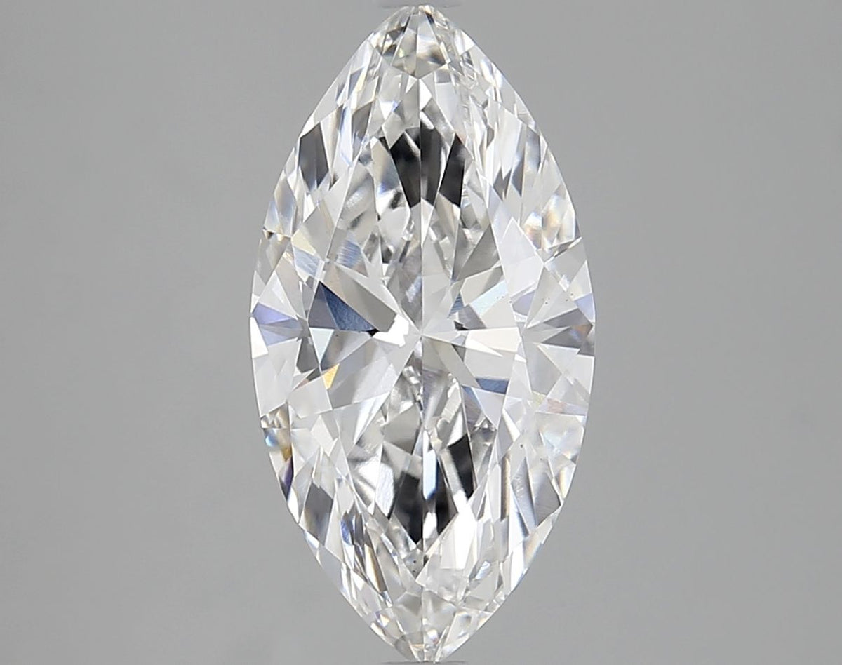 3.01ct Marquise Lab Grown Diamond (Colour E, Clarity VVS2, IGI Certified)