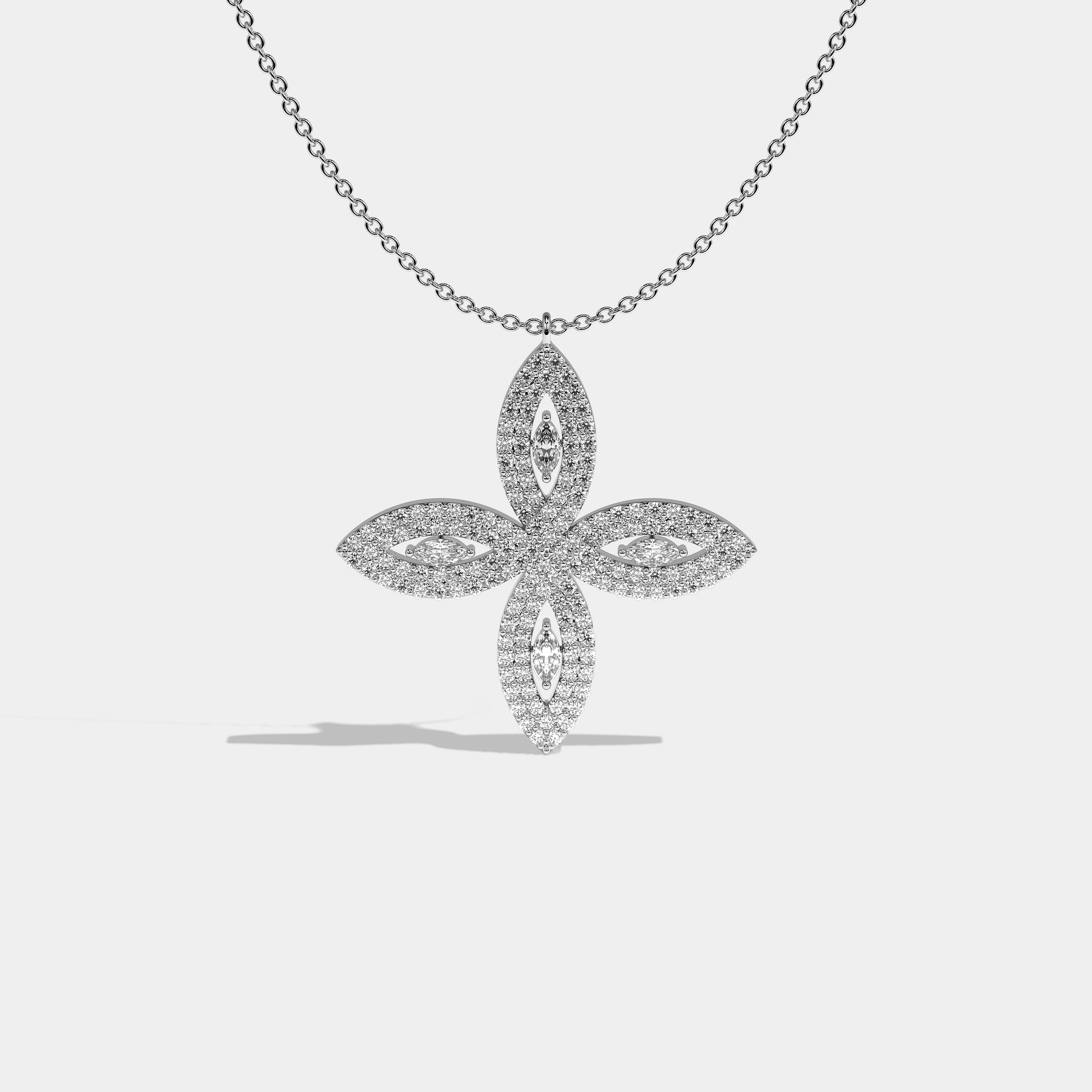 Durjini Sacrifice Necklace | White