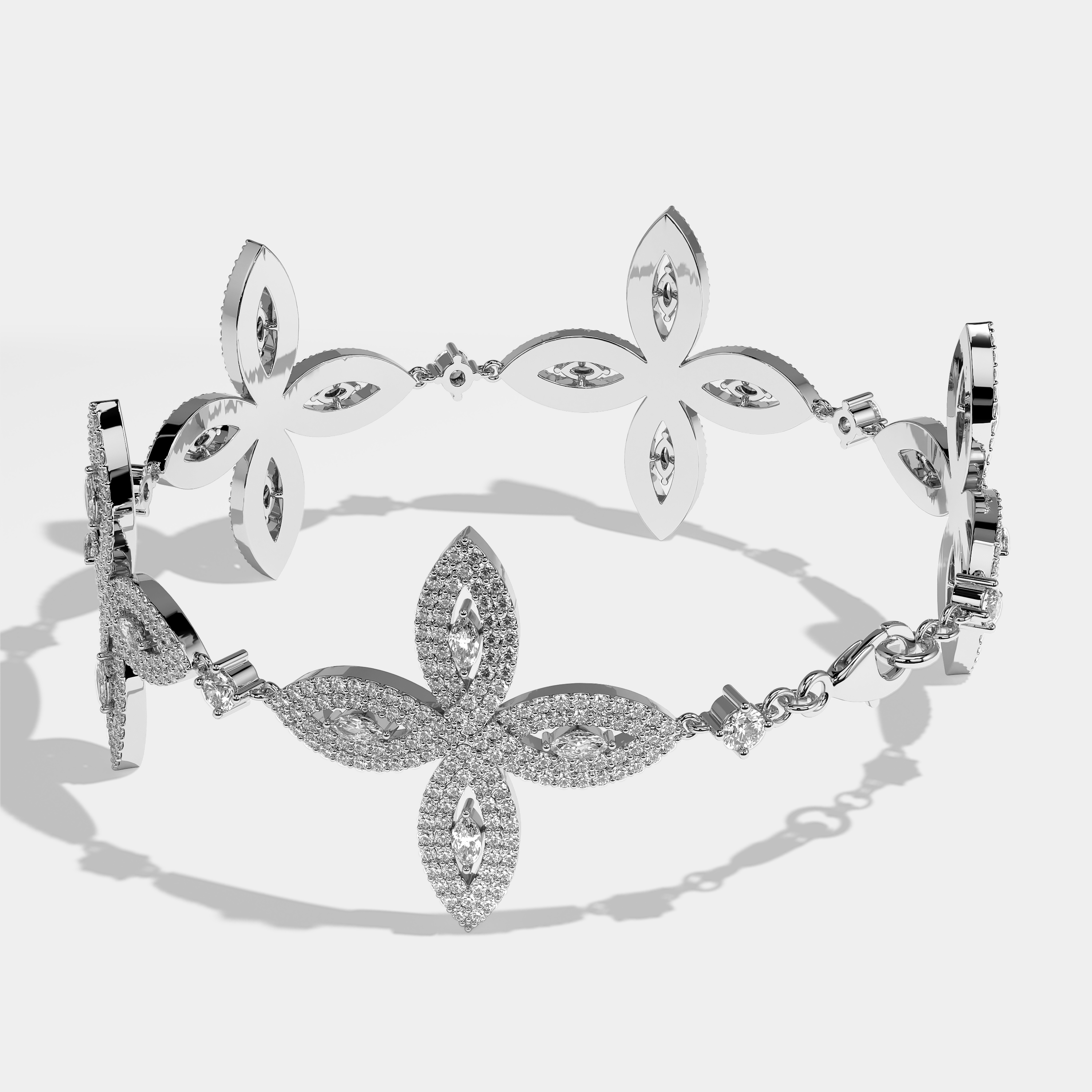 Durjini Sacrifice Bracelet | White